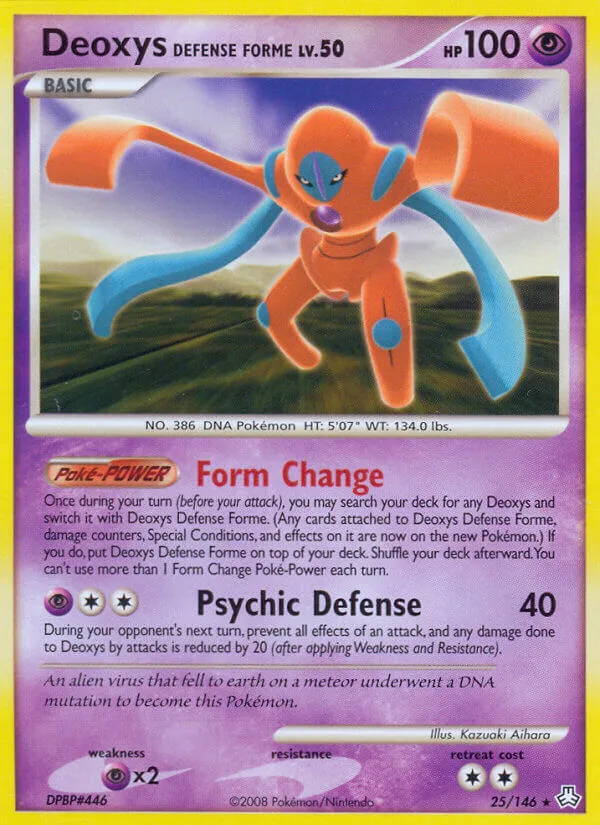 Deoxys Defense Forme, Legends Awakened 25/146