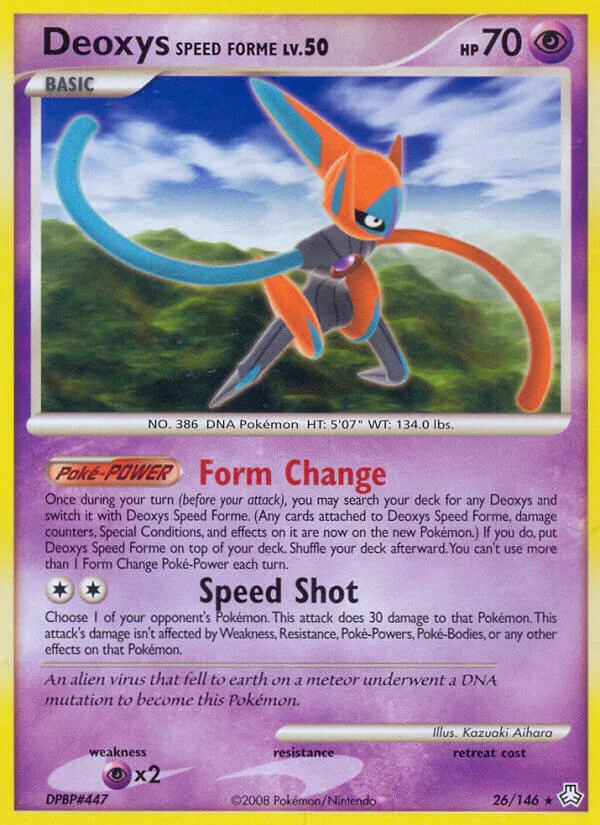 Deoxys Speed Forme, Legends Awakened 26/146