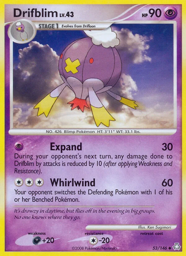 Drifblim, Legends Awakened 53/146
