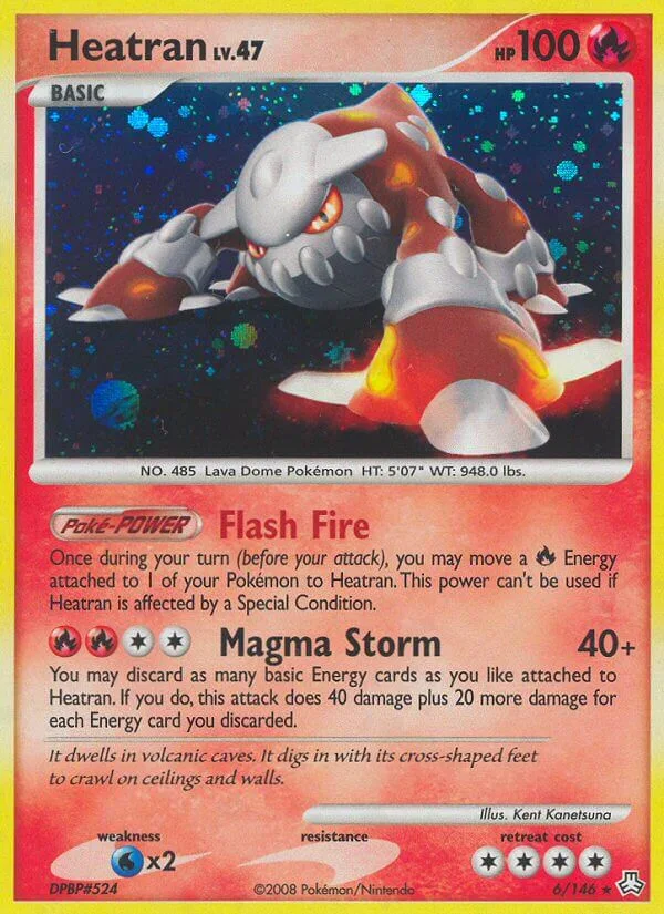 Heatran, Legends Awakened 6/146