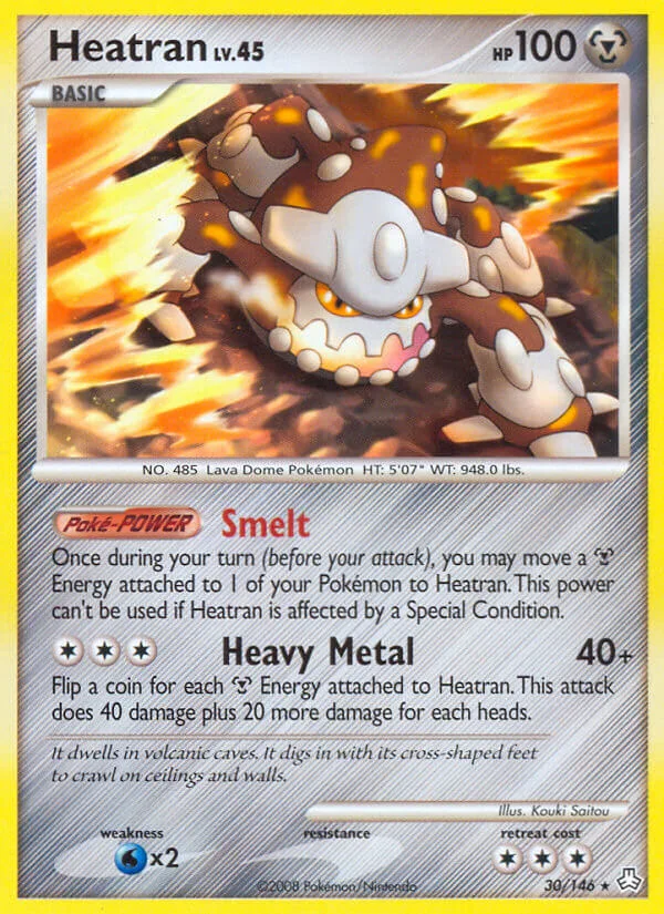 Heatran, Legends Awakened 30/146