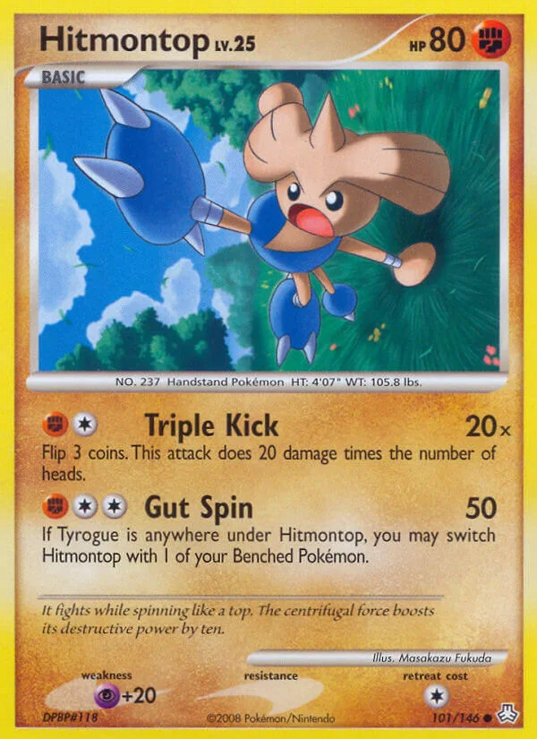 Hitmontop, Legends Awakened 101/146