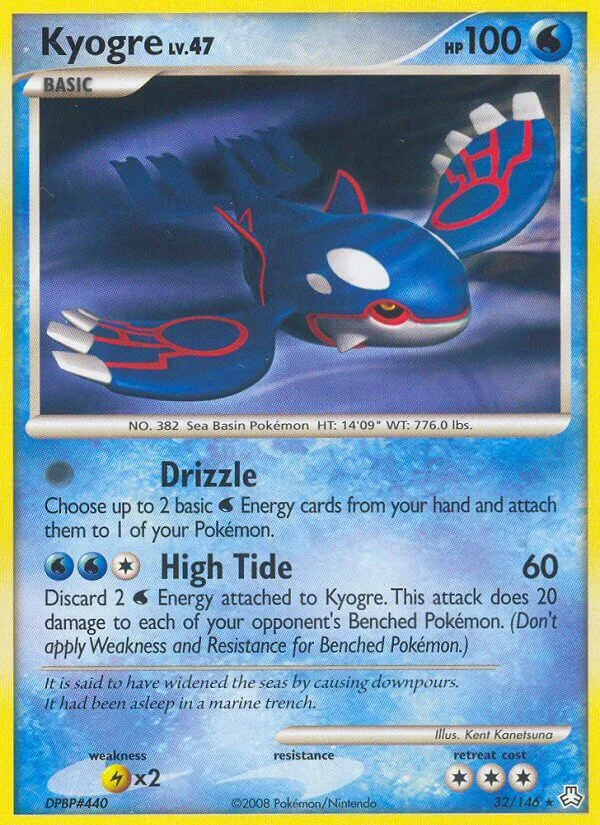 Kyogre, Legends Awakened 32/146