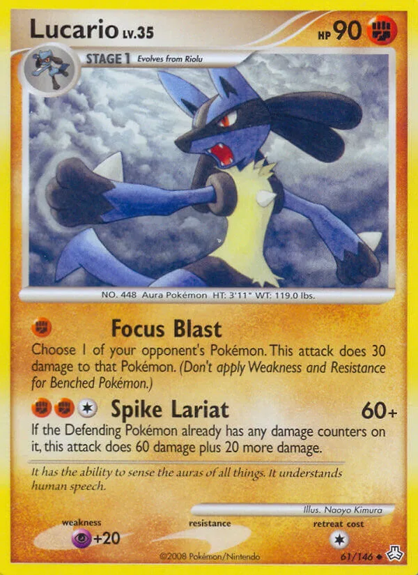Lucario, Legends Awakened 61/146