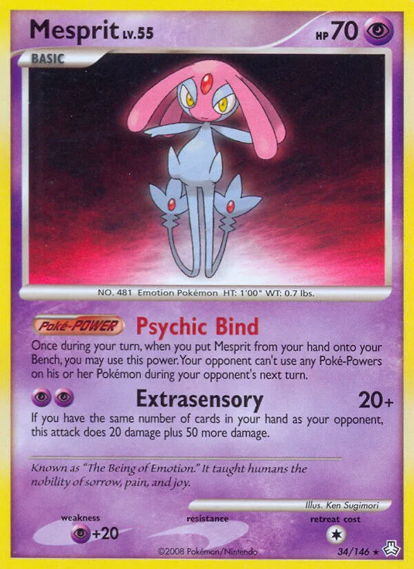 Mesprit, Legends Awakened 34/146