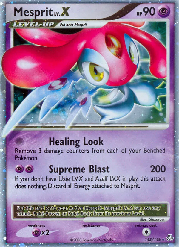 Mesprit LV.X, Legends Awakened 143/146