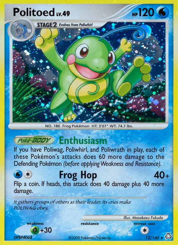 Politoed, Legends Awakened 12/146