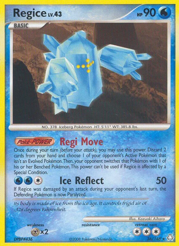 Regice, Legends Awakened 36/146