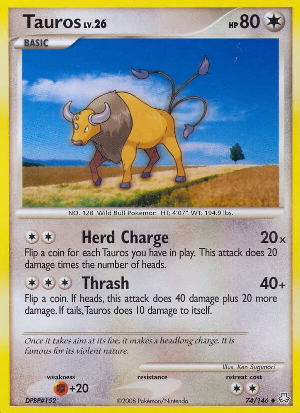 Tauros, Legends Awakened 74/146