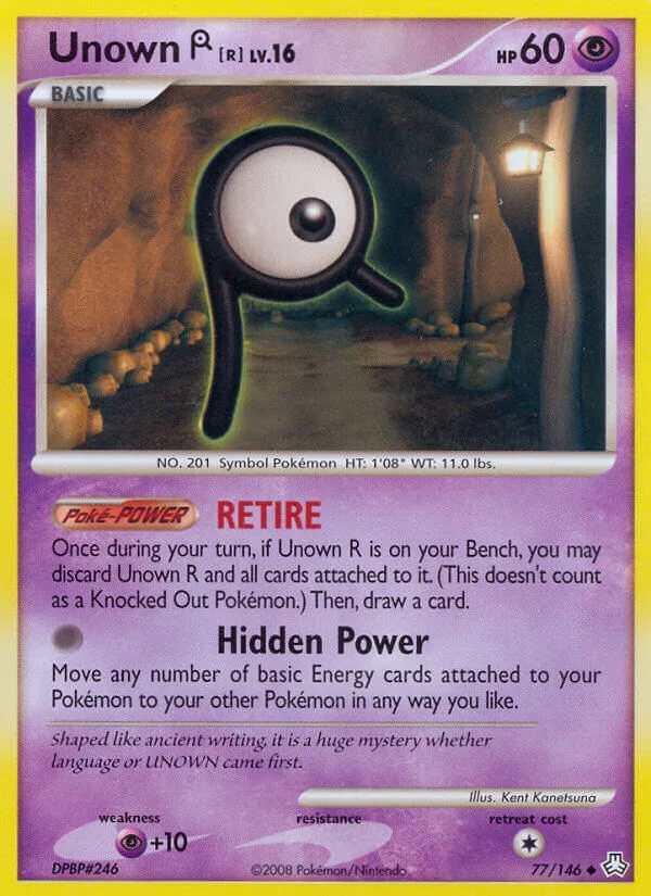 Unown R, Legends Awakened 77/146