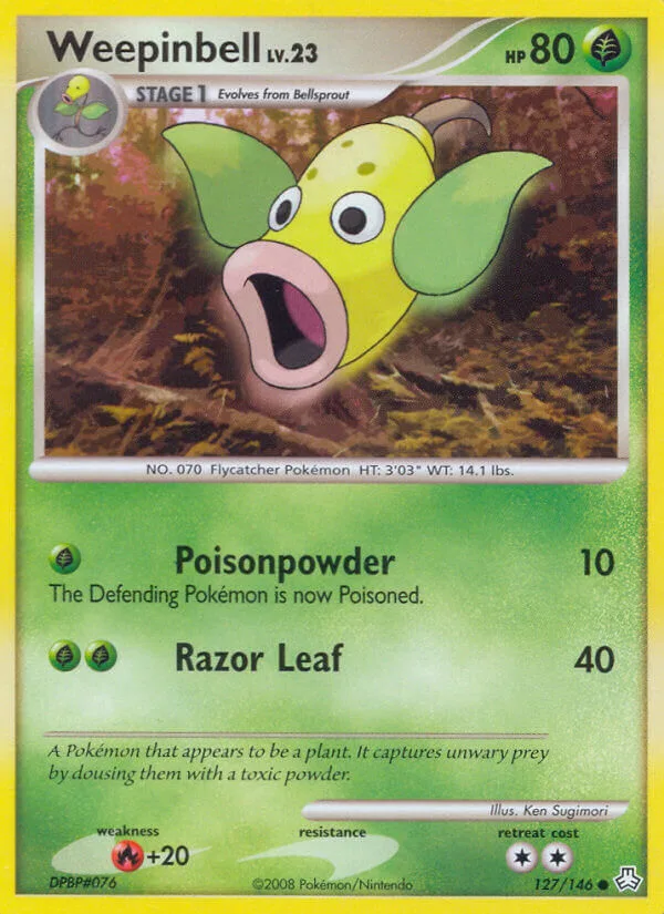 Weepinbell, Legends Awakened 127/146