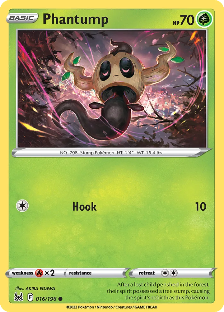 Phantump, Lost Origin 016/196