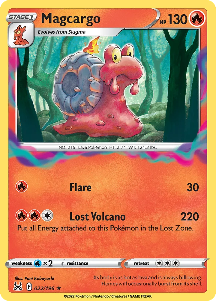 Magcargo, Lost Origin 022/196