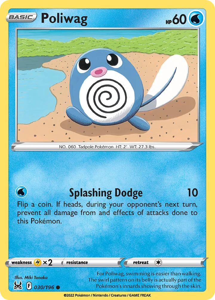 Poliwag, Lost Origin 030/196