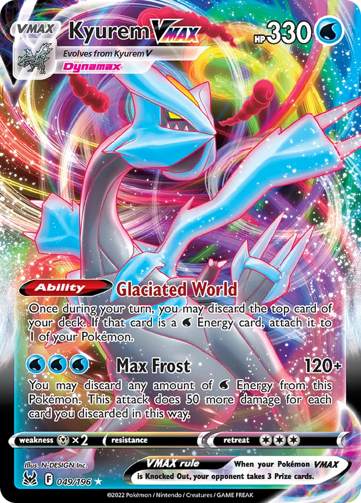 Kyurem VMAX, Lost Origin 049/196
