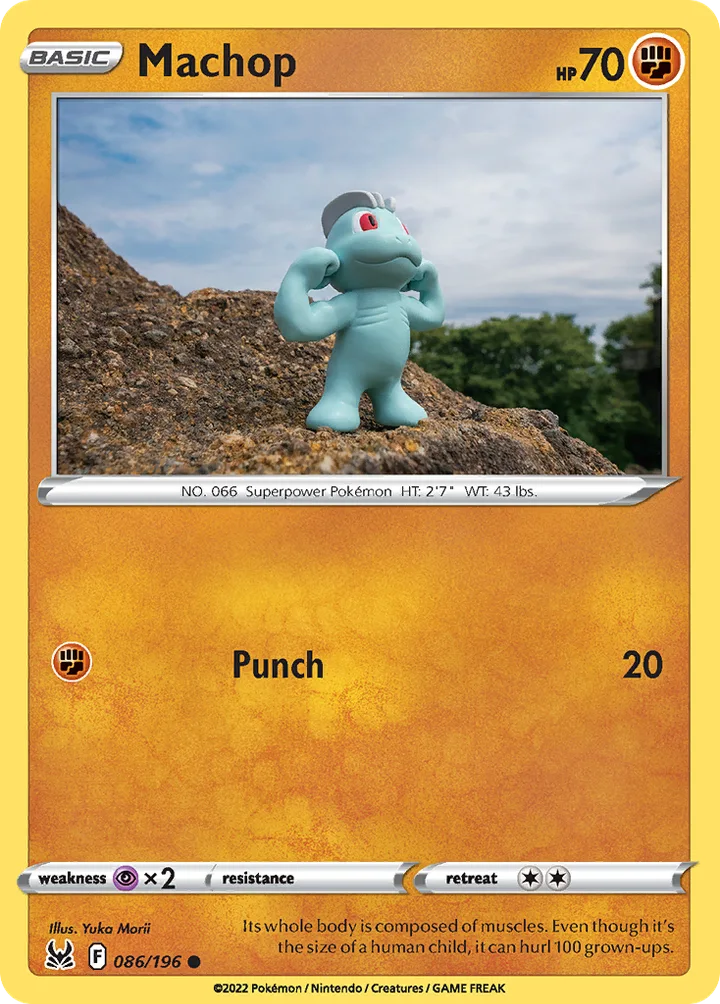 Machop, Lost Origin 086/196