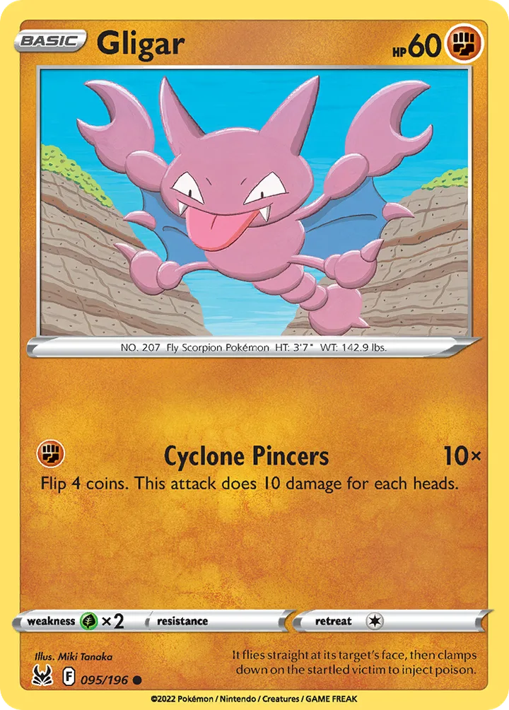 Gligar, Lost Origin 095/196
