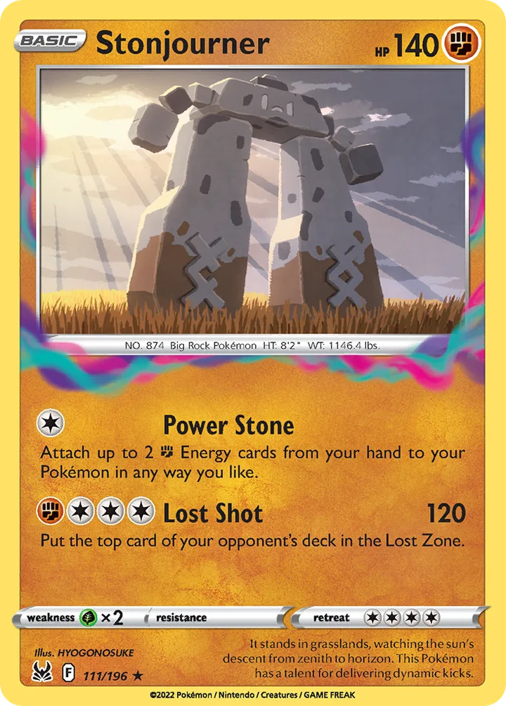 Stonjourner, Lost Origin 111/196