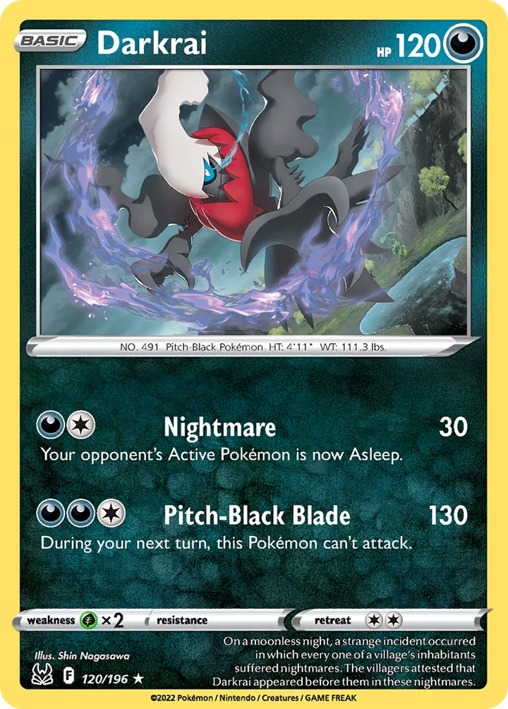 Darkrai, Lost Origin 120/196