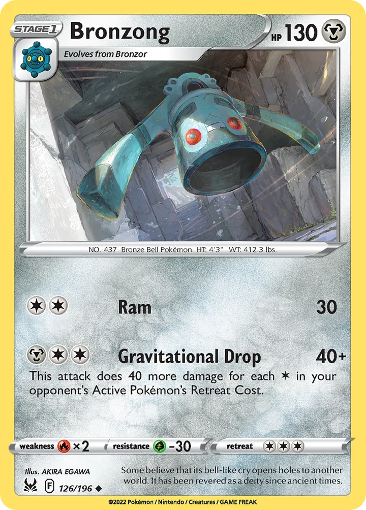 Bronzong, Lost Origin 126/196