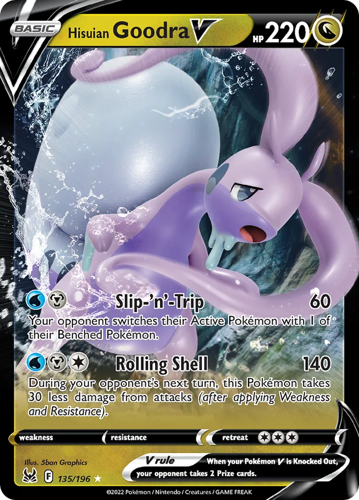Hisuian Goodra V, Lost Origin 135/196