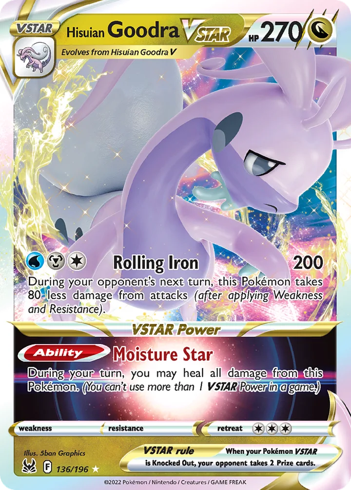 Hisuian Goodra VSTAR, Lost Origin 136/196