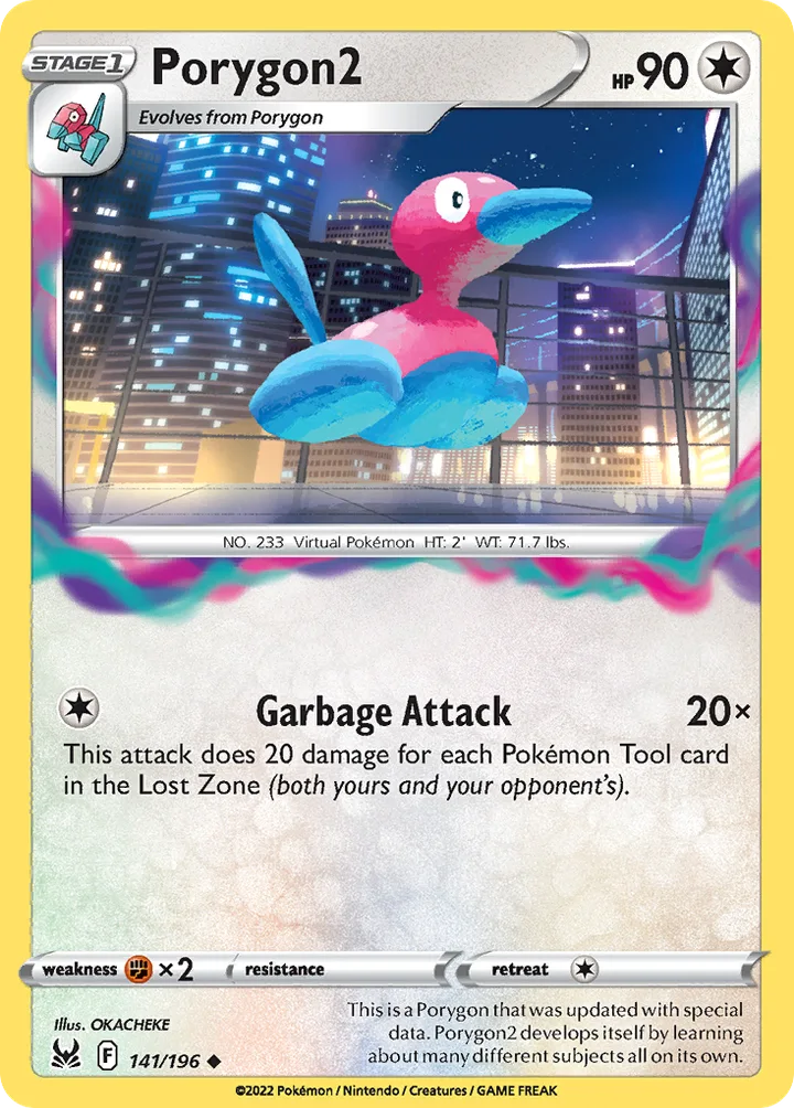 Porygon2, Lost Origin 141/196