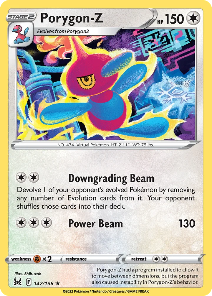 Porygon-Z, Lost Origin 142/196