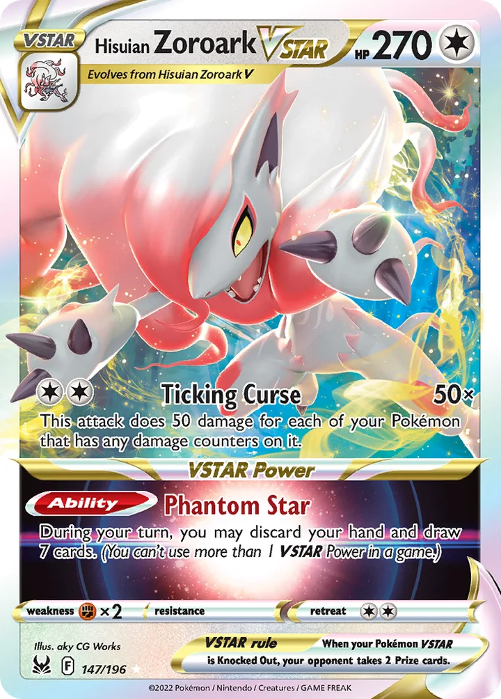 Hisuian Zoroark VSTAR, Lost Origin 147/196