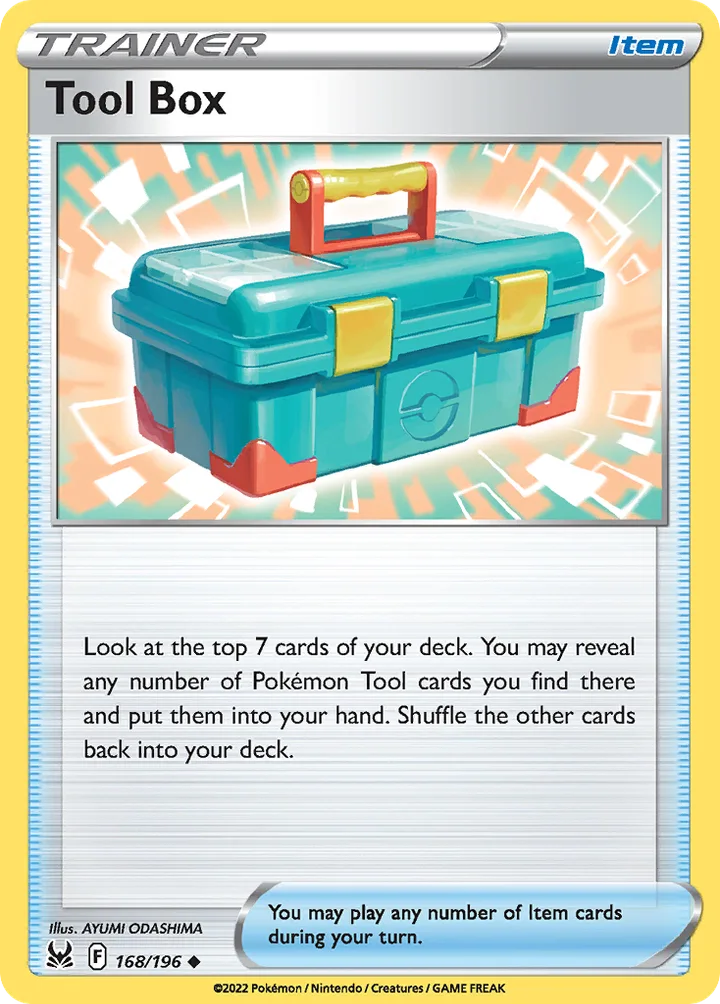 Tool Box, Lost Origin 168/196