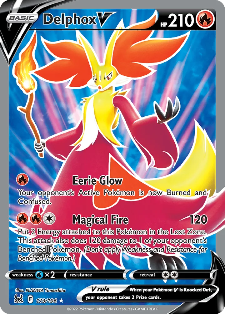 Delphox V, Lost Origin 173/196