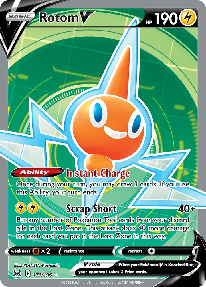 Rotom V, Lost Origin 176/196