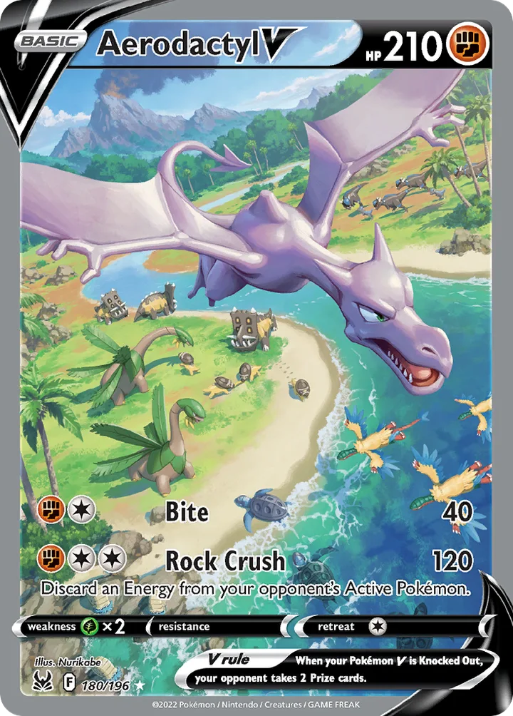 Aerodactyl V, Lost Origin 180/196