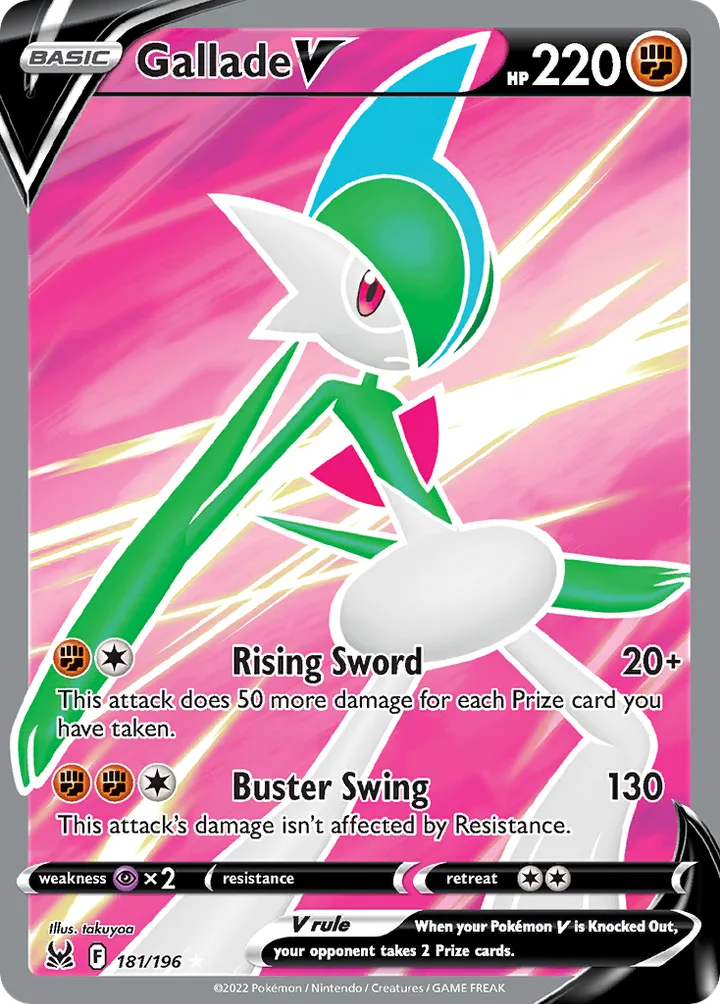 Gallade V, Lost Origin 181/196