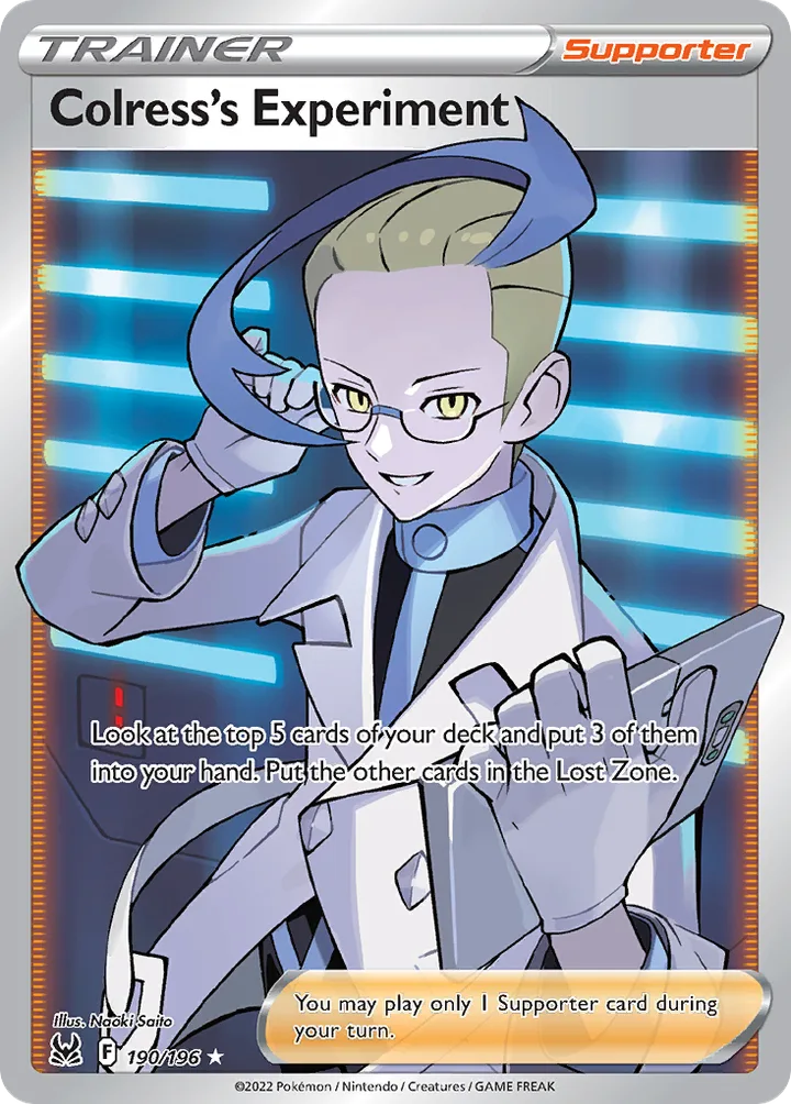 Colress’s Experiment, Lost Origin 190/196
