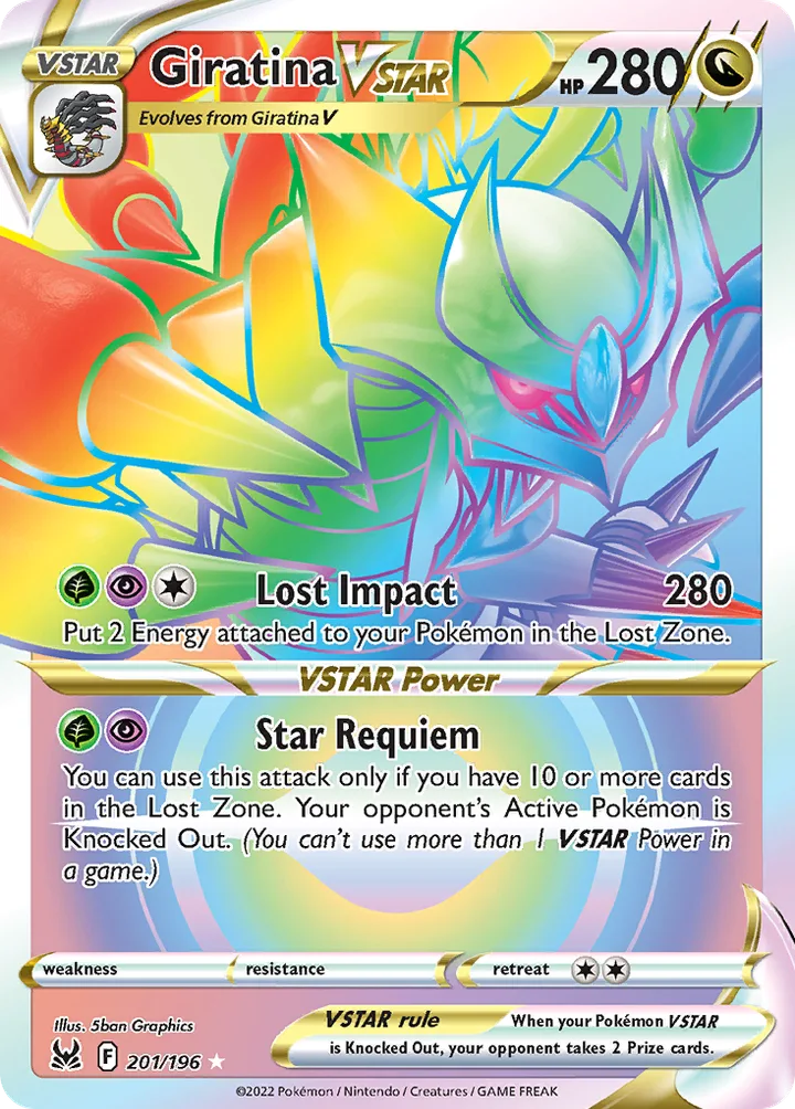 Giratina VSTAR, Lost Origin 201/196