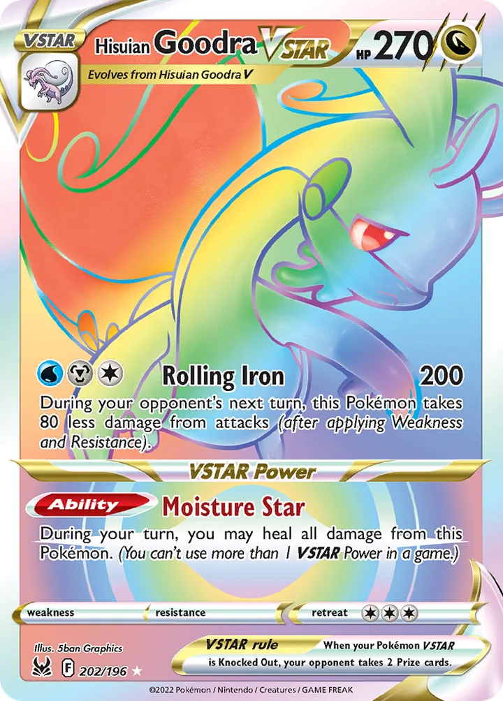 Hisuian Goodra VSTAR, Lost Origin 202/196