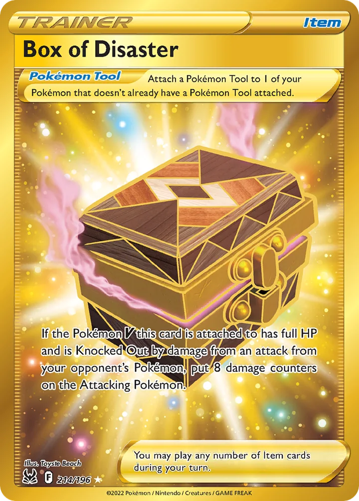 Box of Disaster, Lost Origin 214/196