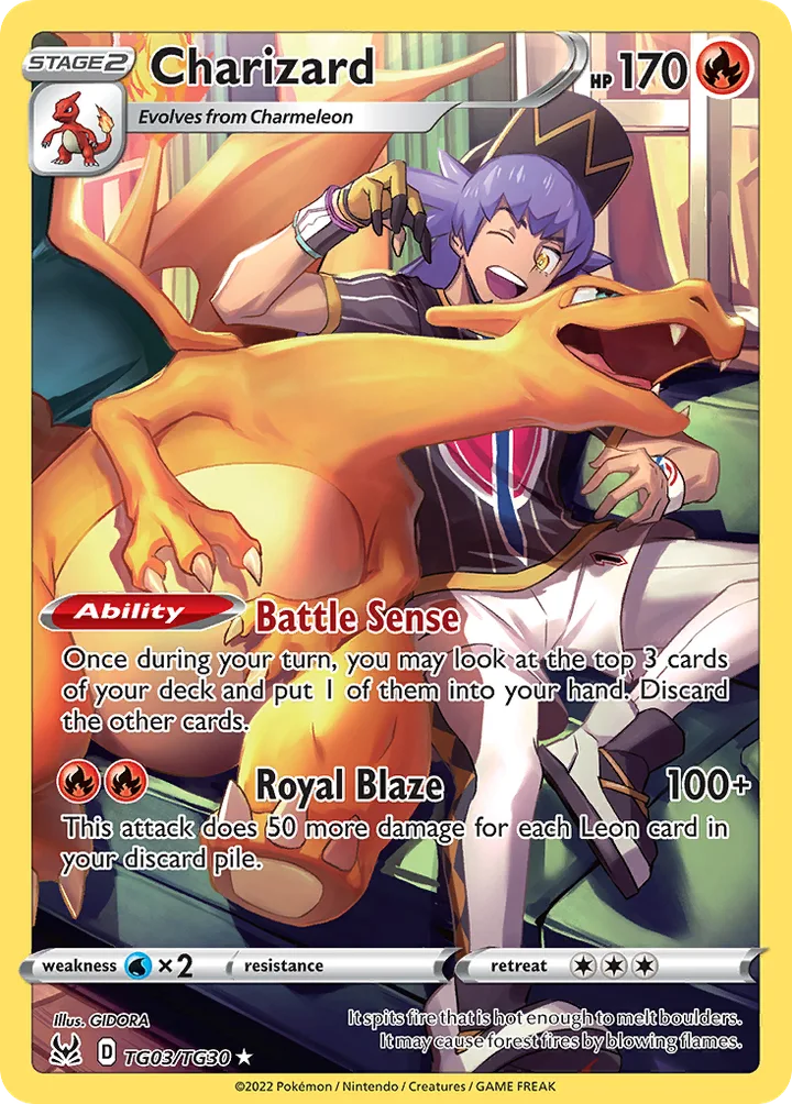 Charizard, Lost Origin TG03/TG30