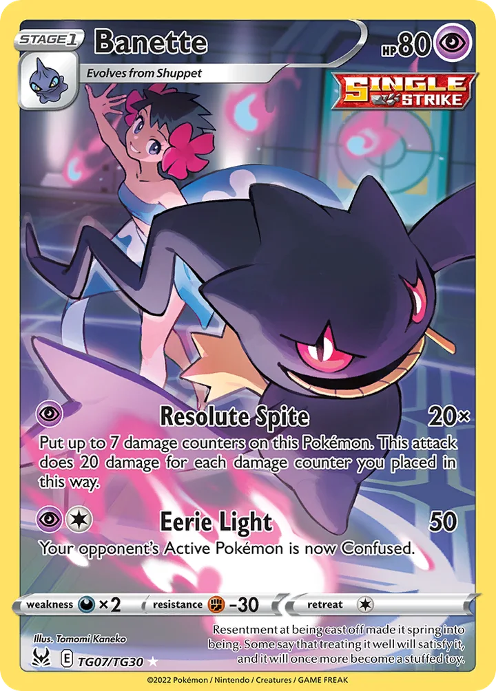 Banette, Lost Origin TG07/TG30