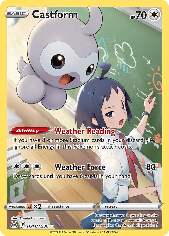 Castform, Lost Origin TG11/TG30