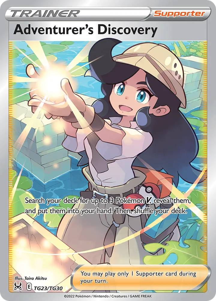 Adventurer’s Discovery, Lost Origin TG23/TG30