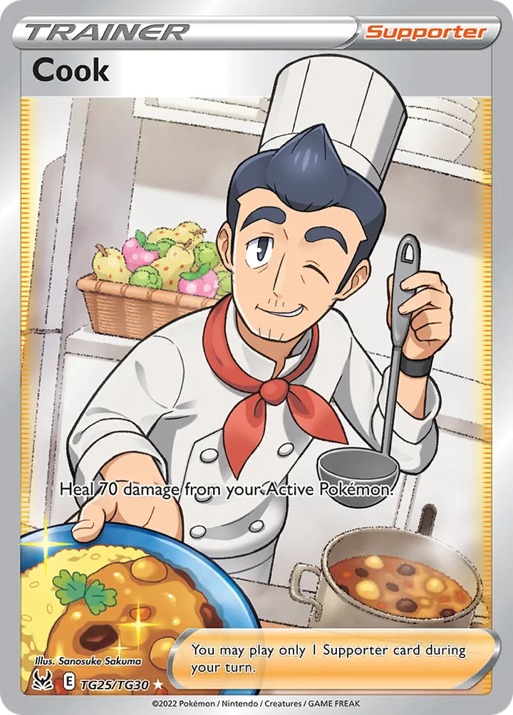 Cook, Lost Origin TG25/TG30