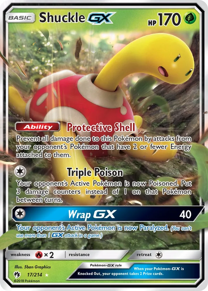Shuckle-GX, Lost Thunder 17/214