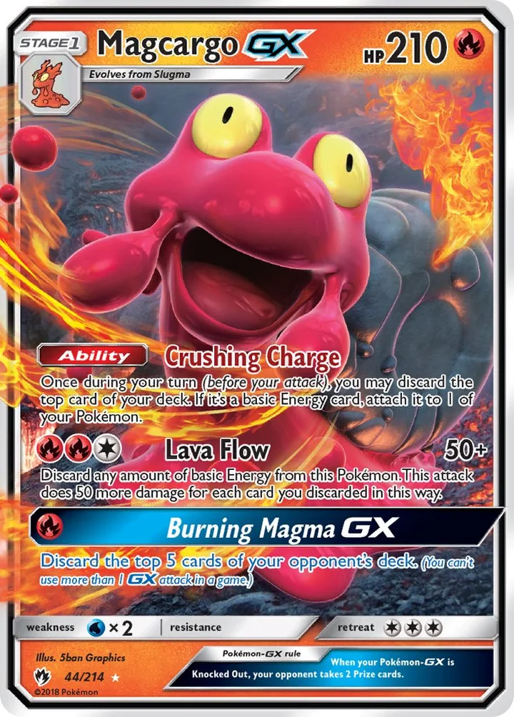 Magcargo-GX, Lost Thunder 44/214
