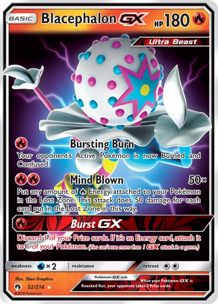 Blacephalon-GX, Lost Thunder 52/214