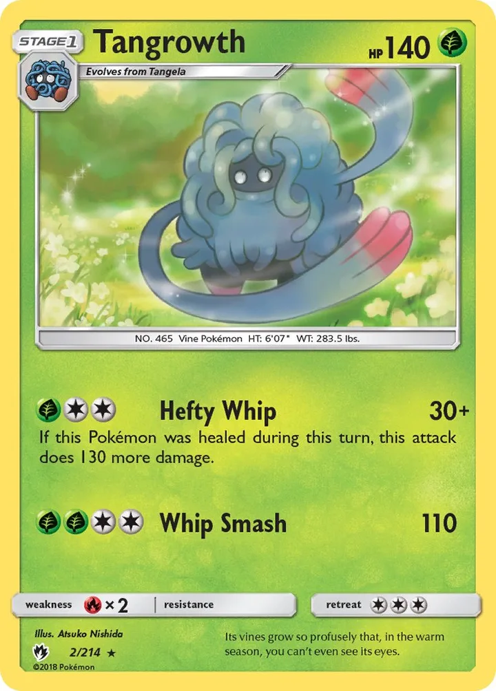 Tangrowth, Lost Thunder 2/214