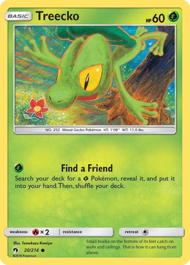 Treecko, Lost Thunder 20/214