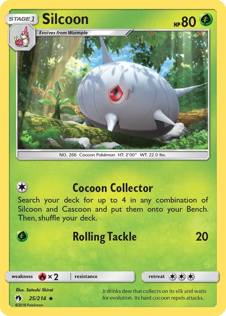 Silcoon, Lost Thunder 25/214