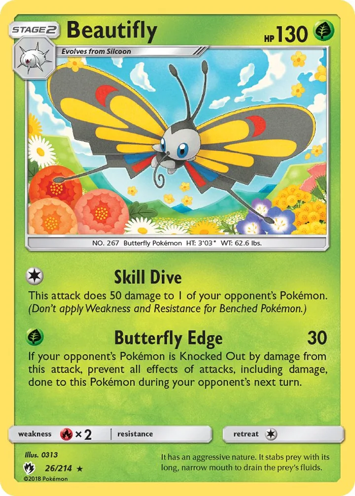 Beautifly, Lost Thunder 26/214